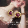 Unique Rose-Renaissance Bloom Earrings