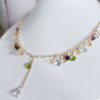 Multicolor gemstone necklace