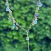 Multicolor gemstone necklace