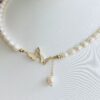 Flutter Pearl Necklace
